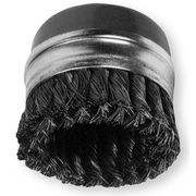 Cepillo de vaso de alambre trenzado con anillo de refuerzo M14